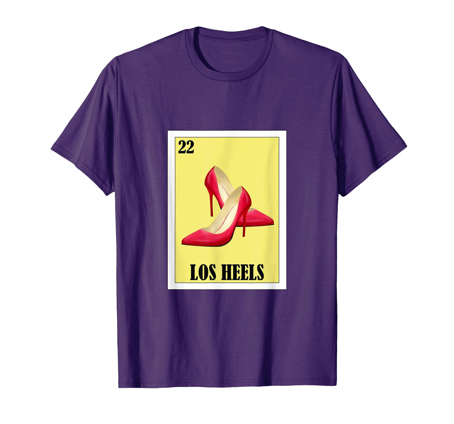 Funny Mexican Tacos Altos Design - Los Heels T-Shirt