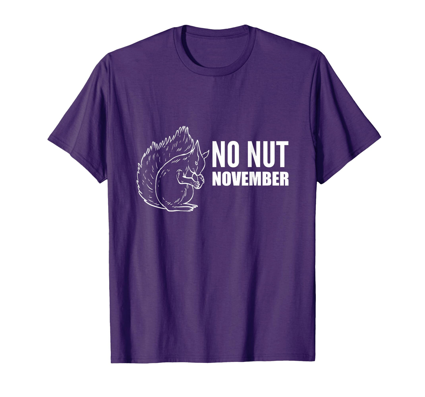No Nut November Nature Person T-Shirt