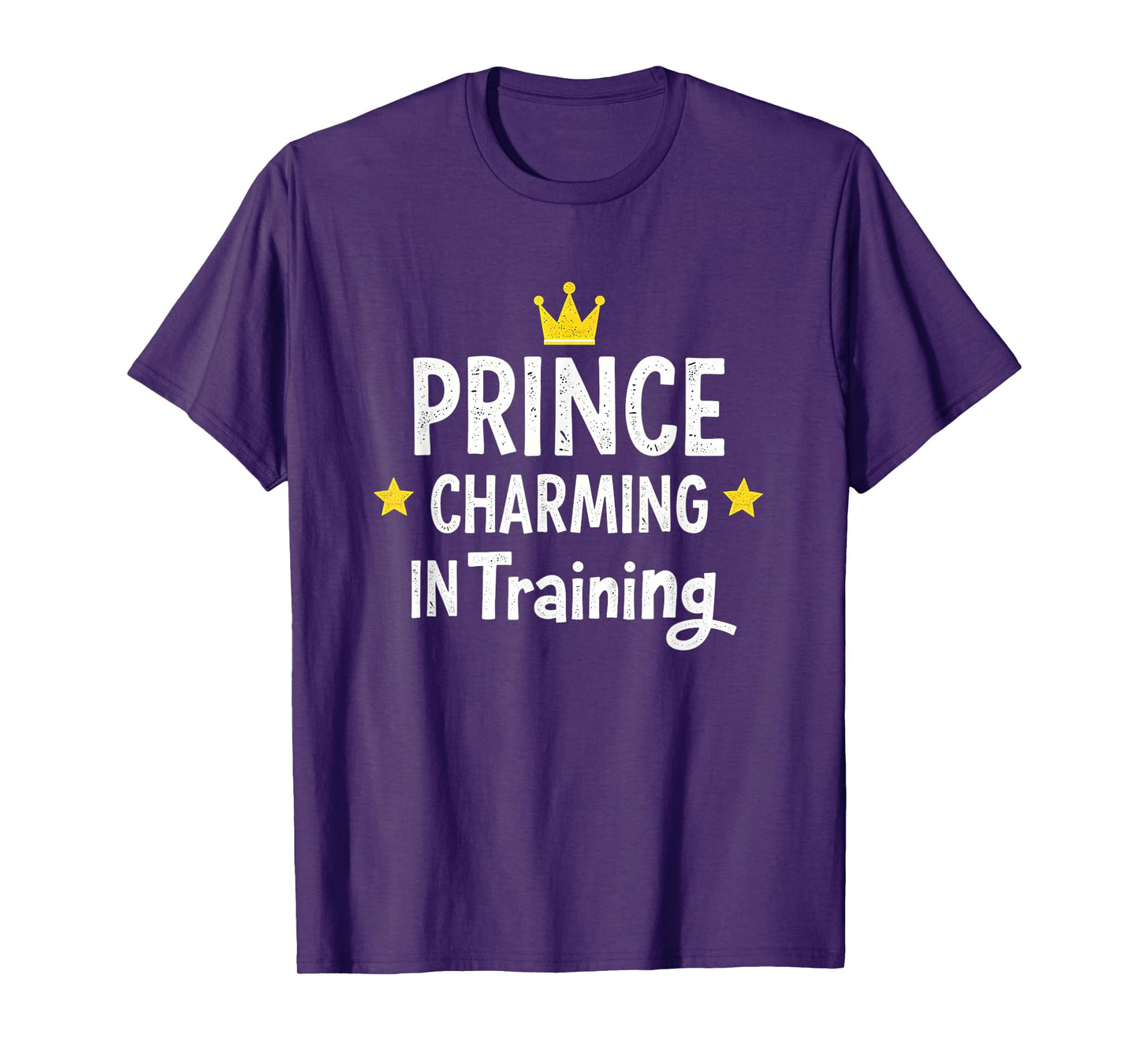 Prince Charming In Training Halloween T-Shirt - Black, Small, Unisex-Adults, Short Sleeve, T-Shirt