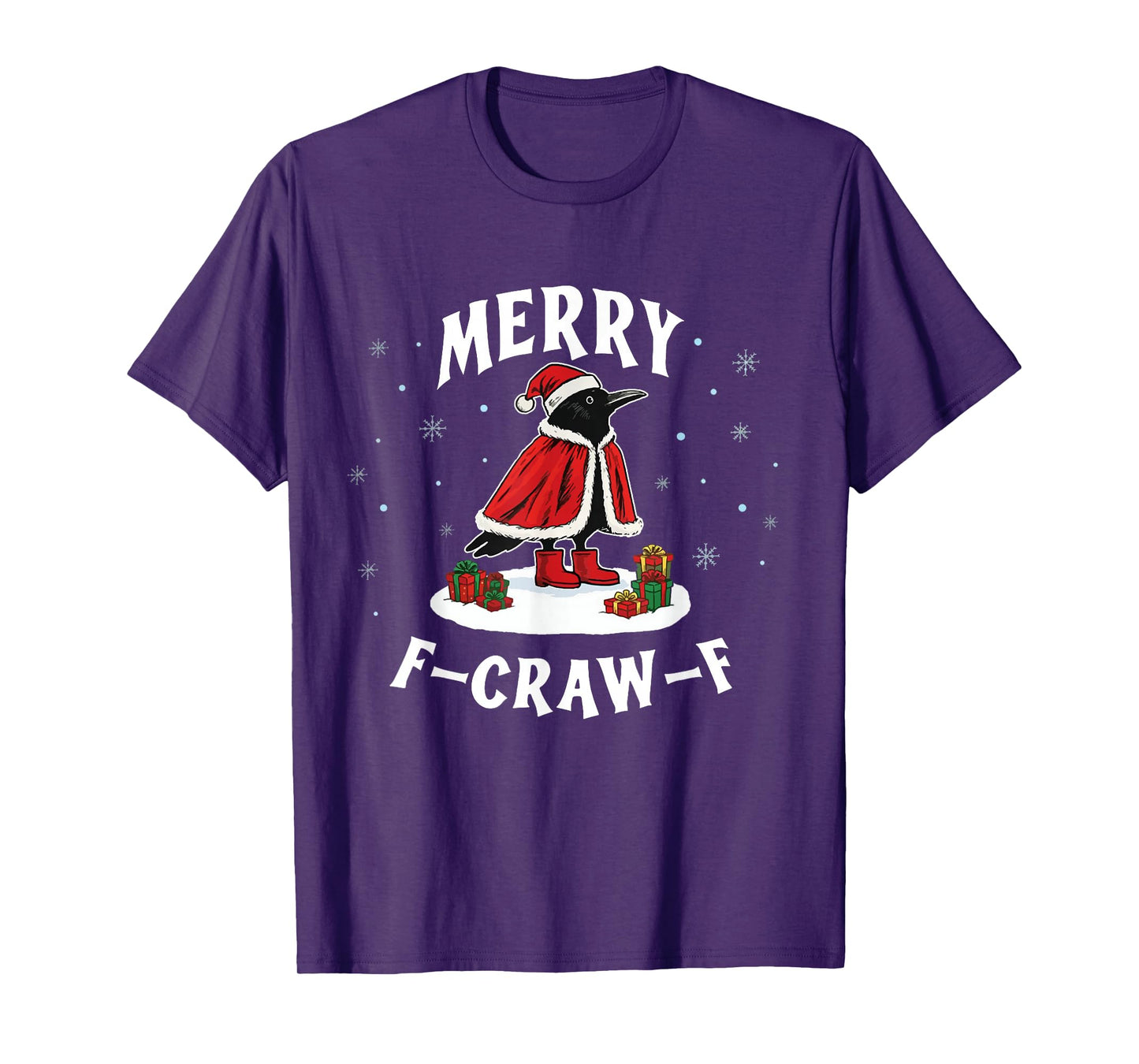 F-Caw-F Funny Chicken Humor Quote Rooster Christmas Meme T-Shirt