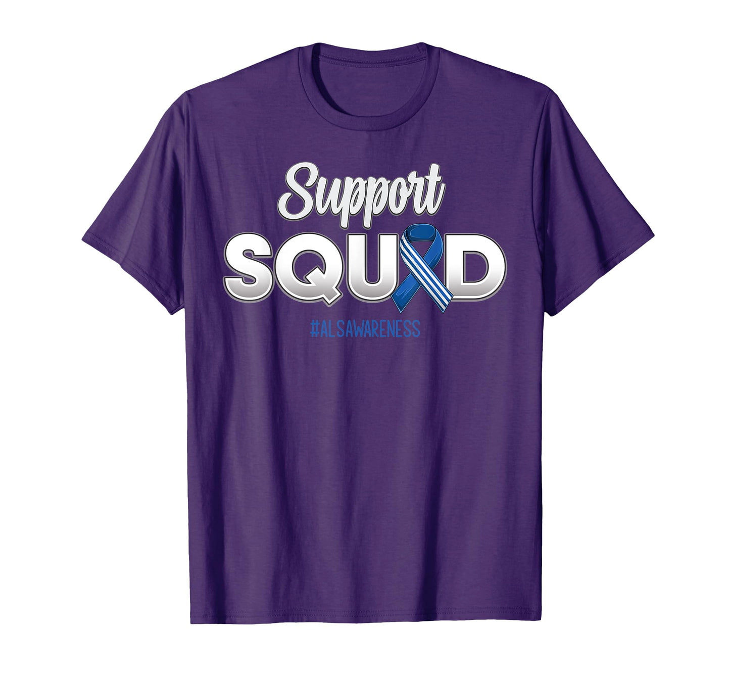 Support Squad ALS Awareness Hope Strong For Men Women Kids T-Shirt