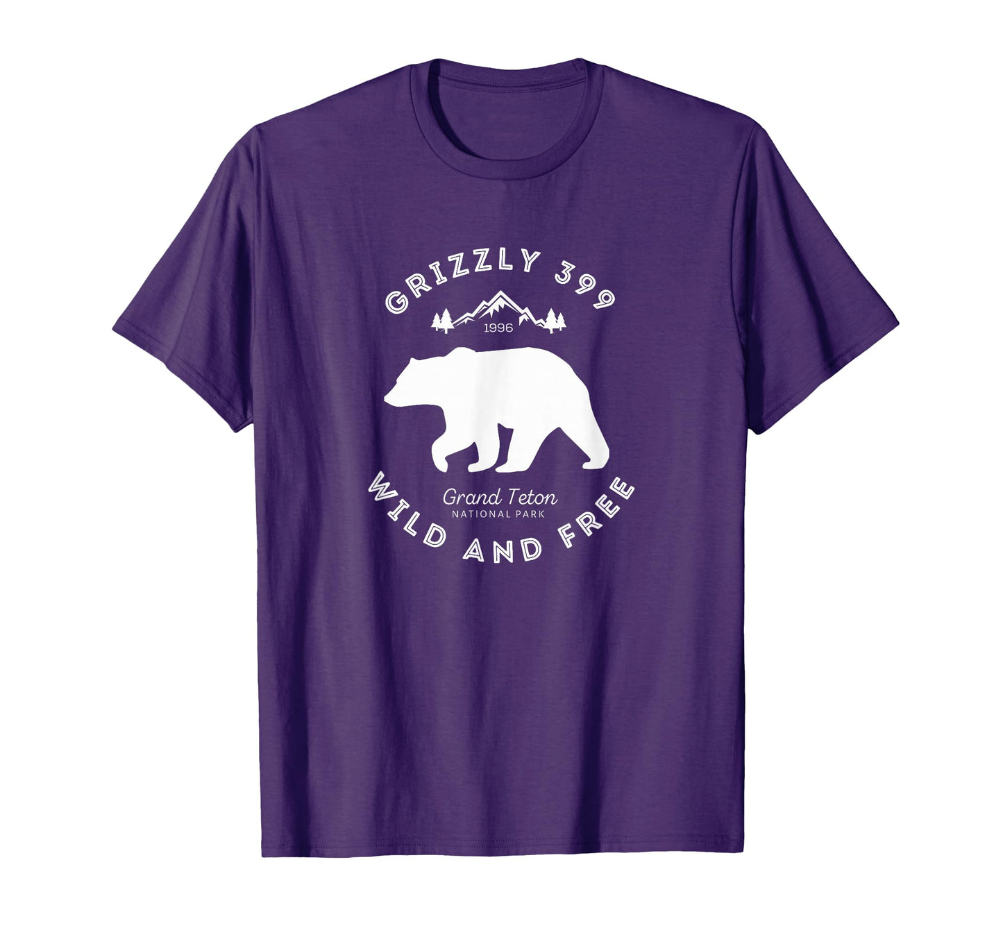 Grizzly 399 Wild & Free Grand Teton National Park T-Shirt