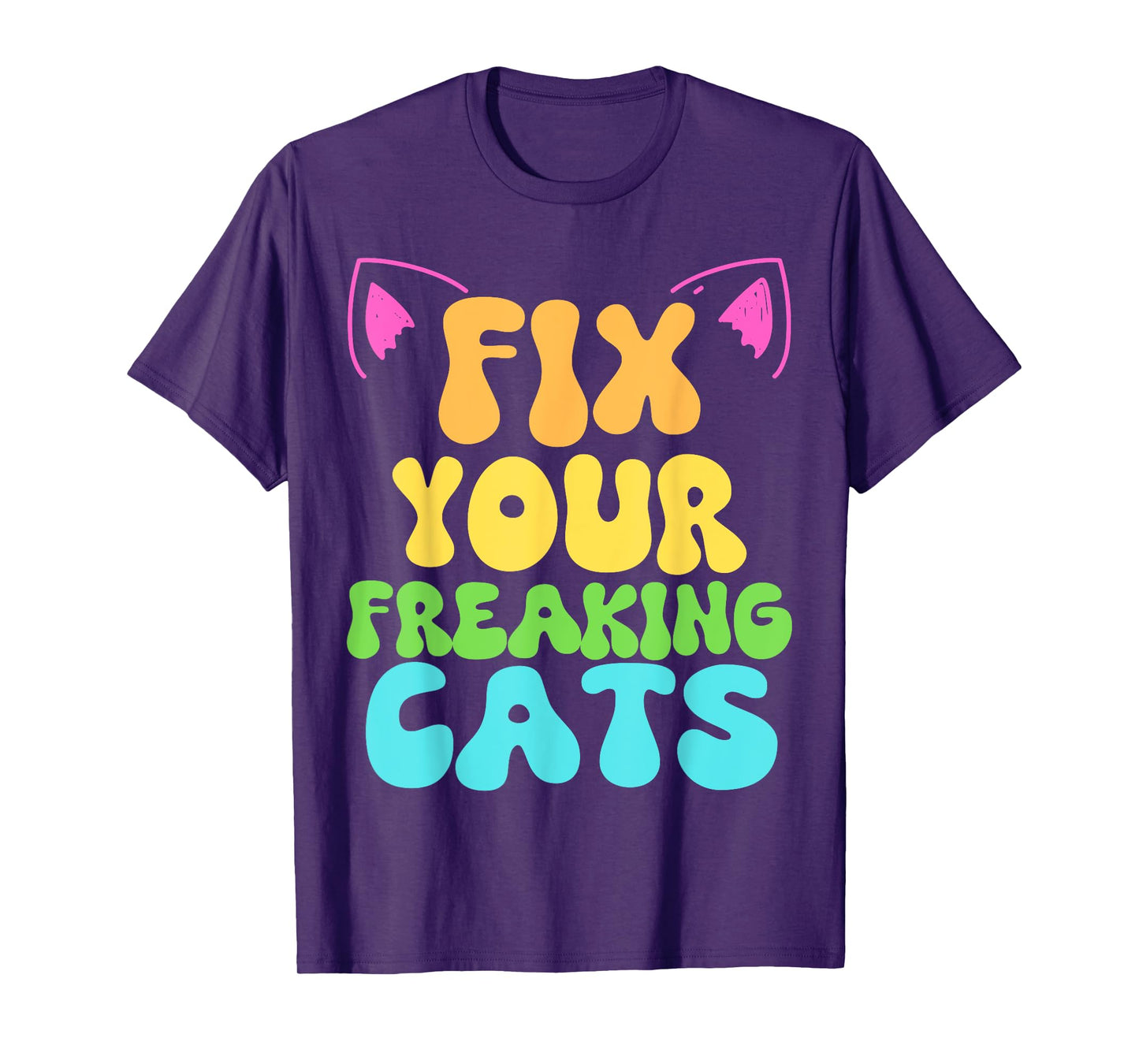 Cat kitten spay neuter rescue shelter feral awareness cats T-Shirt
