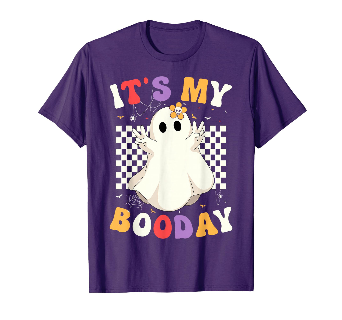 It's My Boo Day Funny Ghost Halloween Birthday T-Shirt