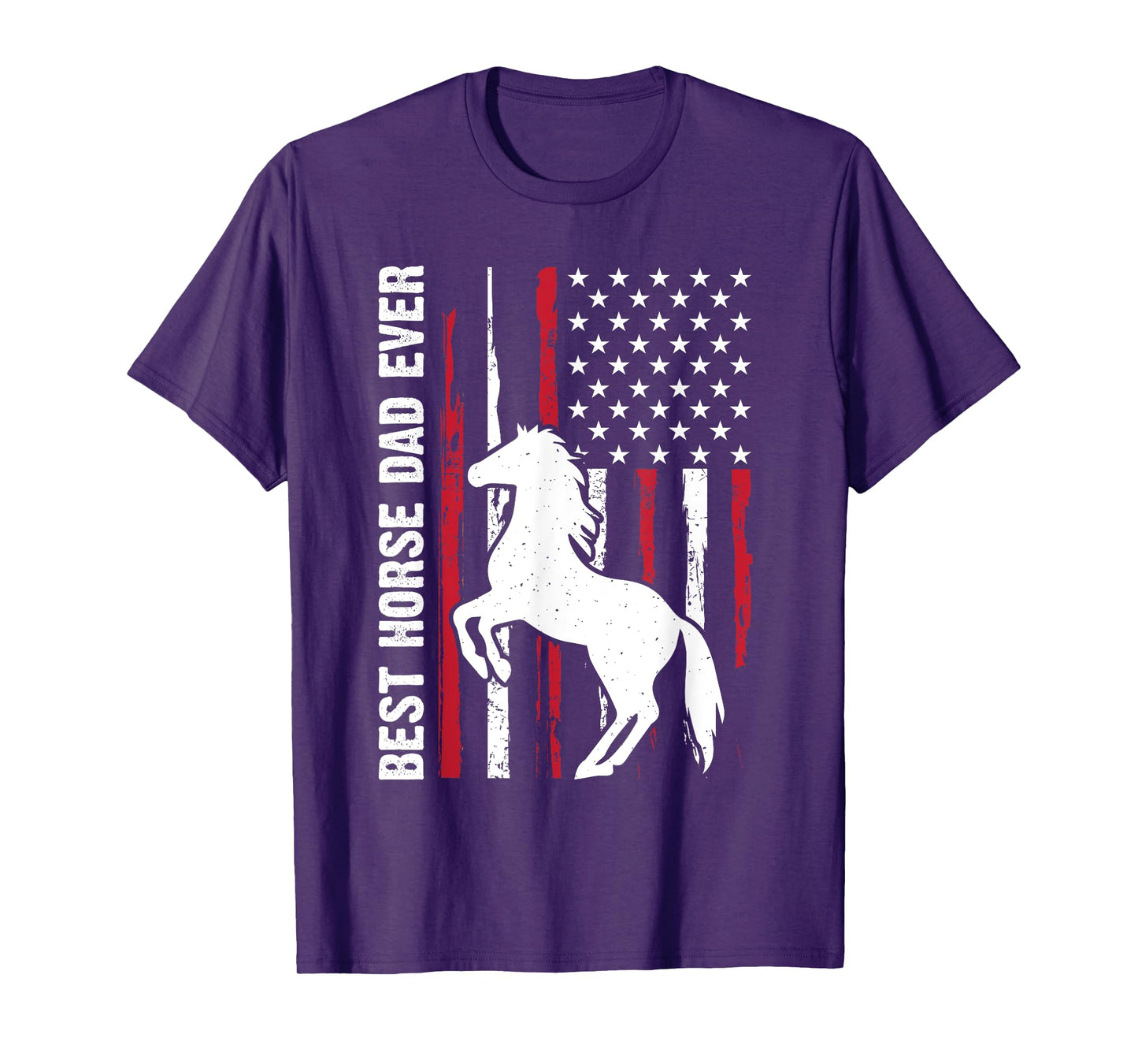 best horse dad ever Riding Cowboy Horseback Father's Day T-Shirt