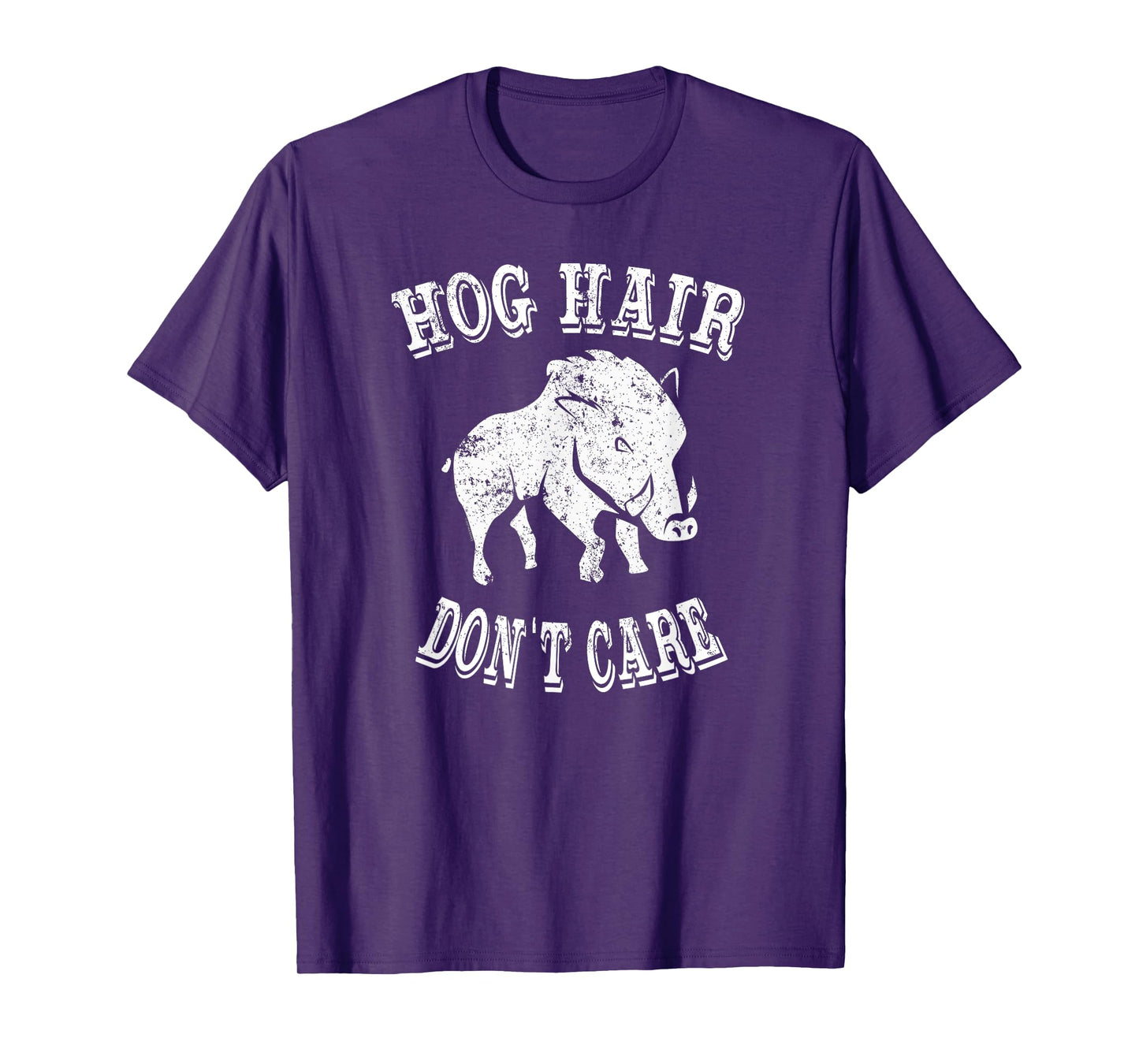 Women Girls Hog Hunting Shirt Hog Hair Dont Care T-Shirt