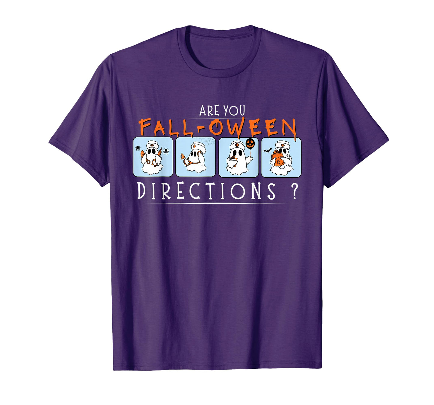 Vintage are You Fall O Ween Directions Teacher Halloween T-Shirt