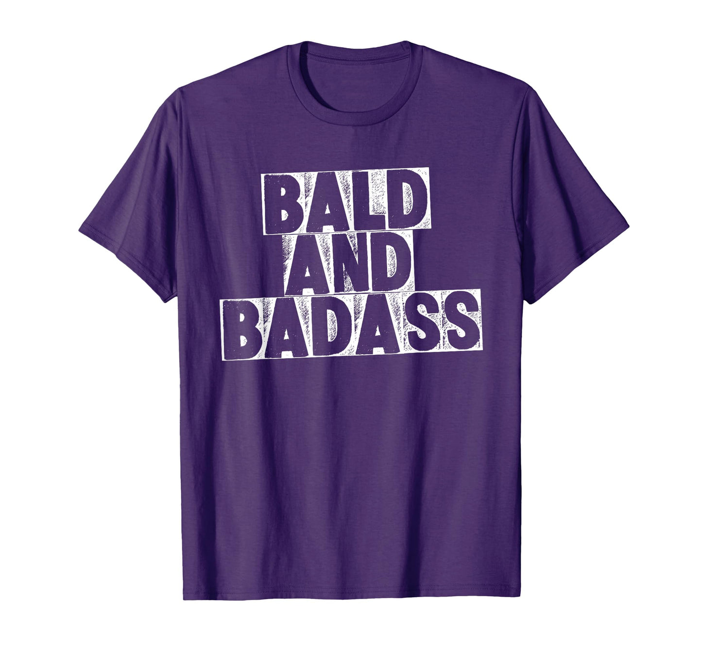Bald and Badass Men Tshirt T-Shirt