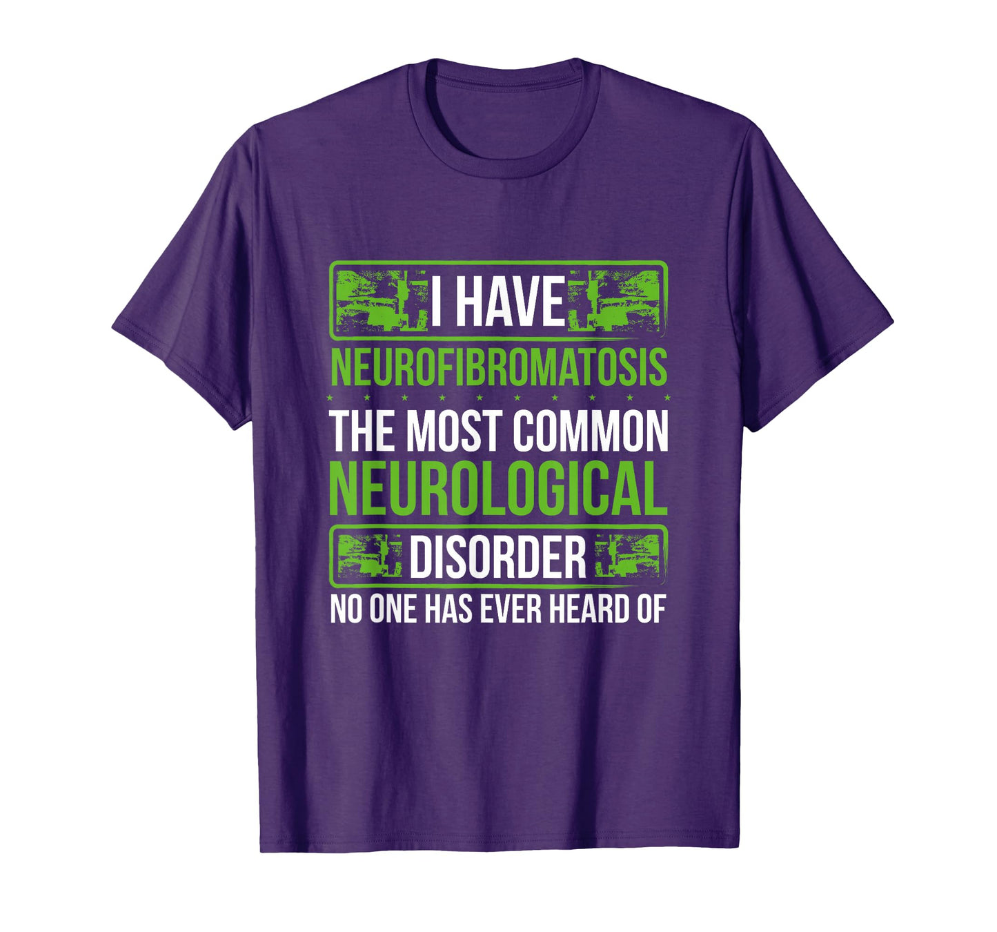 Neurofibromatosis Awareness Neurological Disorder Ribbon T-Shirt