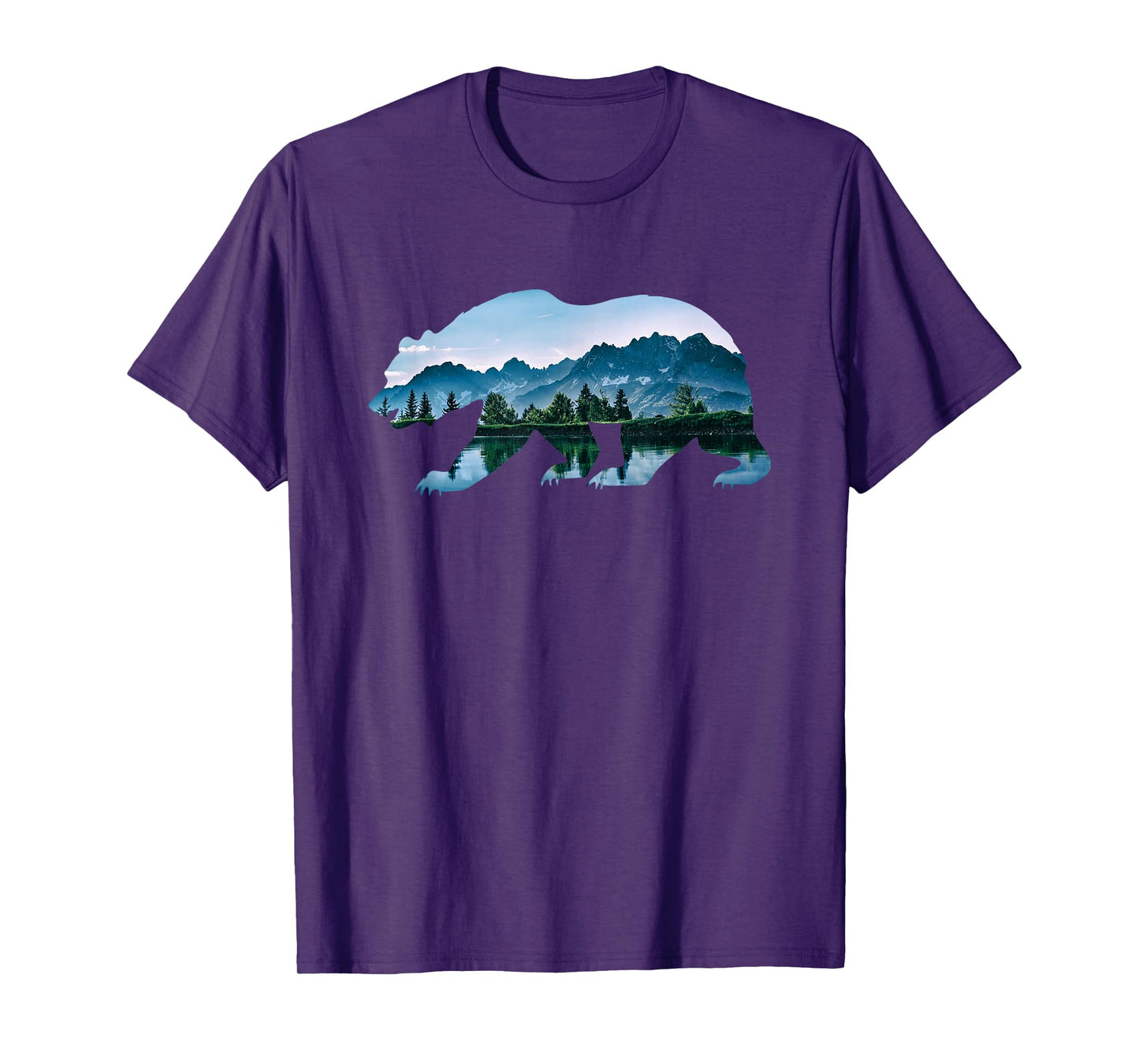 Bear Vintage National Park Bear Wildlife Mountains T-Shirt