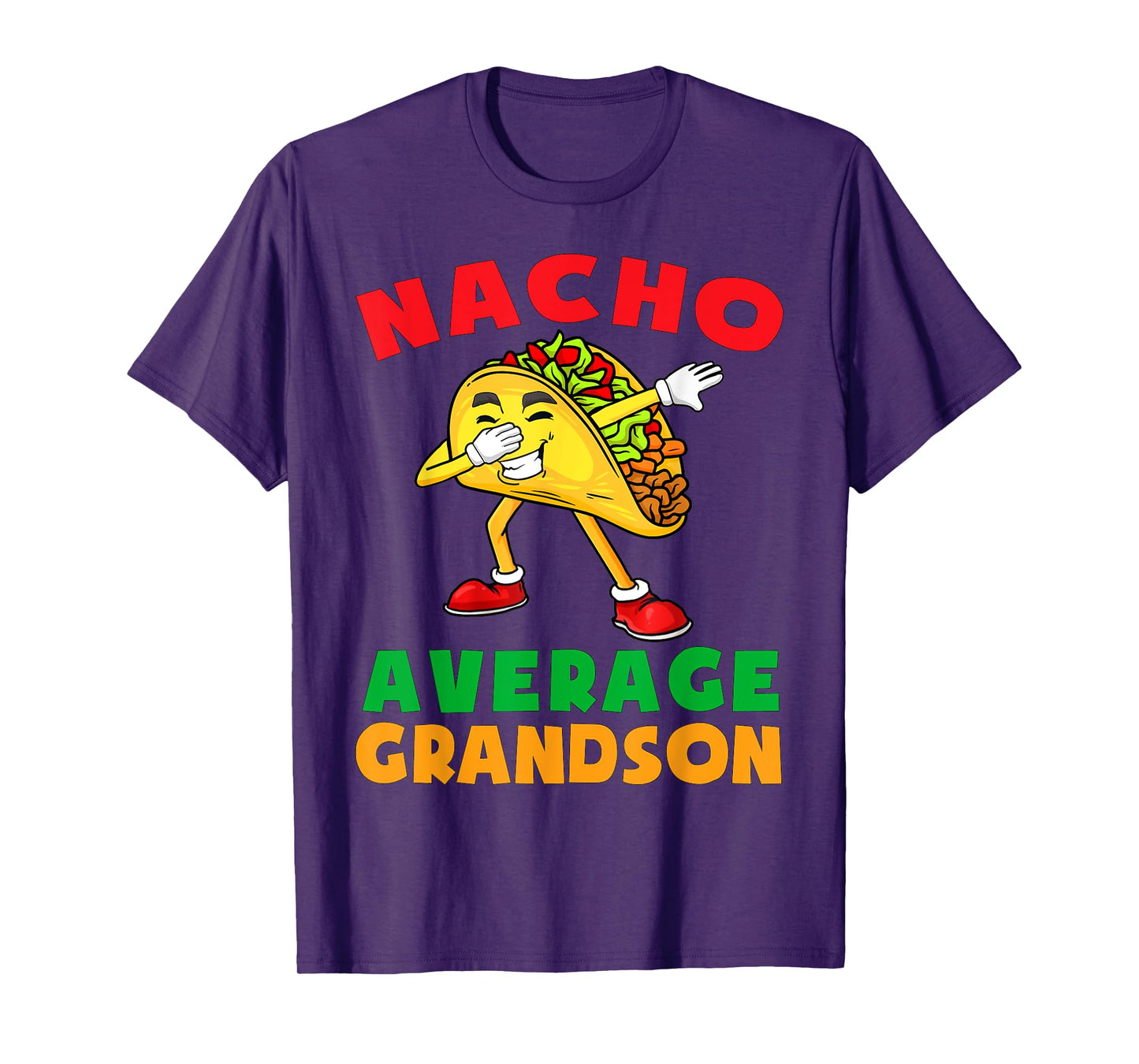 Nacho Average Grandson Cute Cinco De Mayo Shirt Toddler Kids T-Shirt