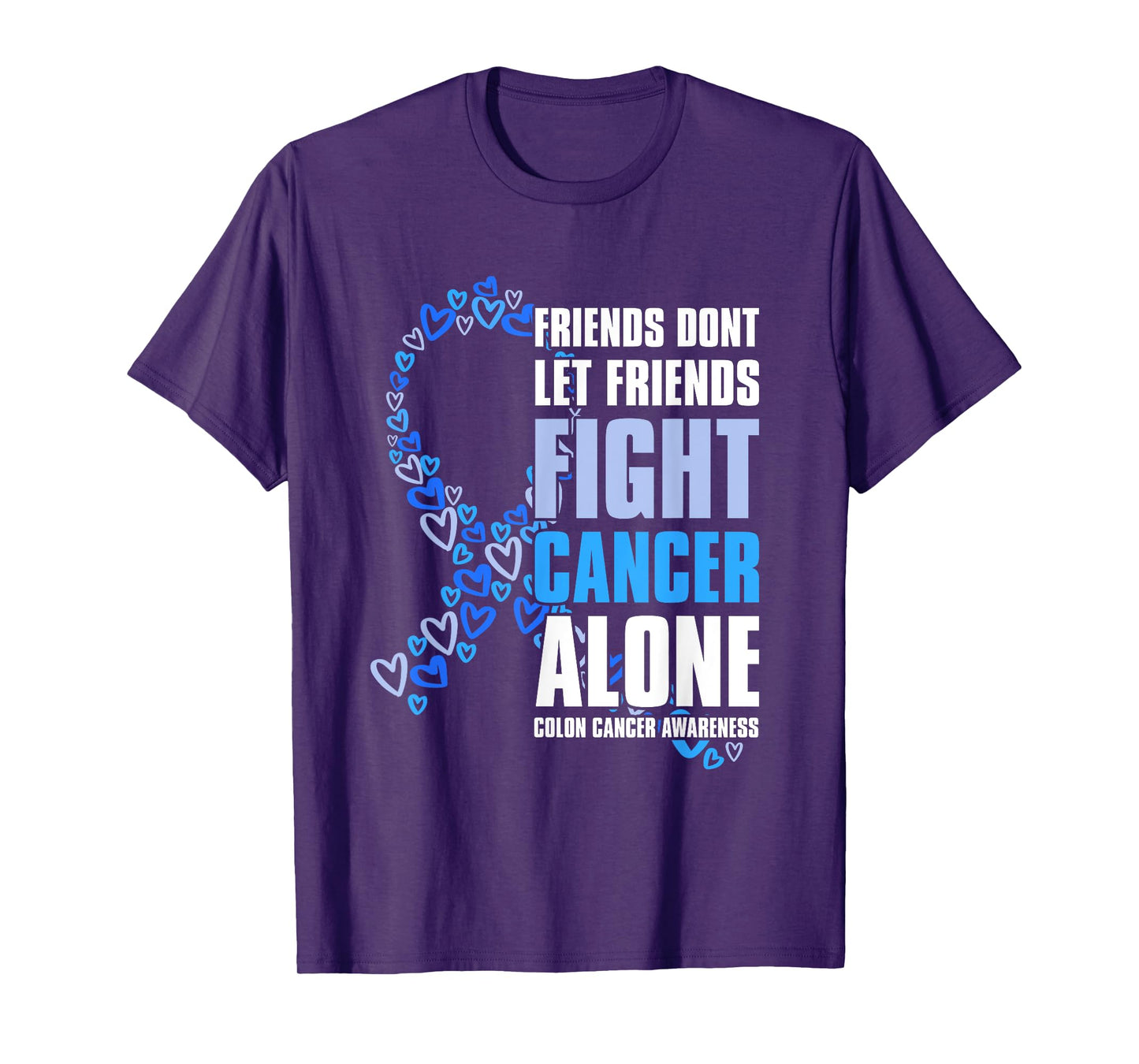 Colon Cancer Awareness Colonoscopy Friends T-Shirt