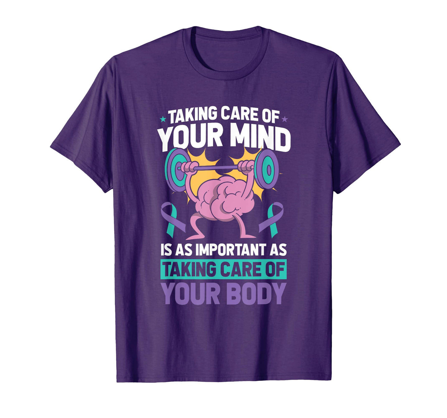 Mental Health Awareness Ribbon Suicide Prevent T-Shirt