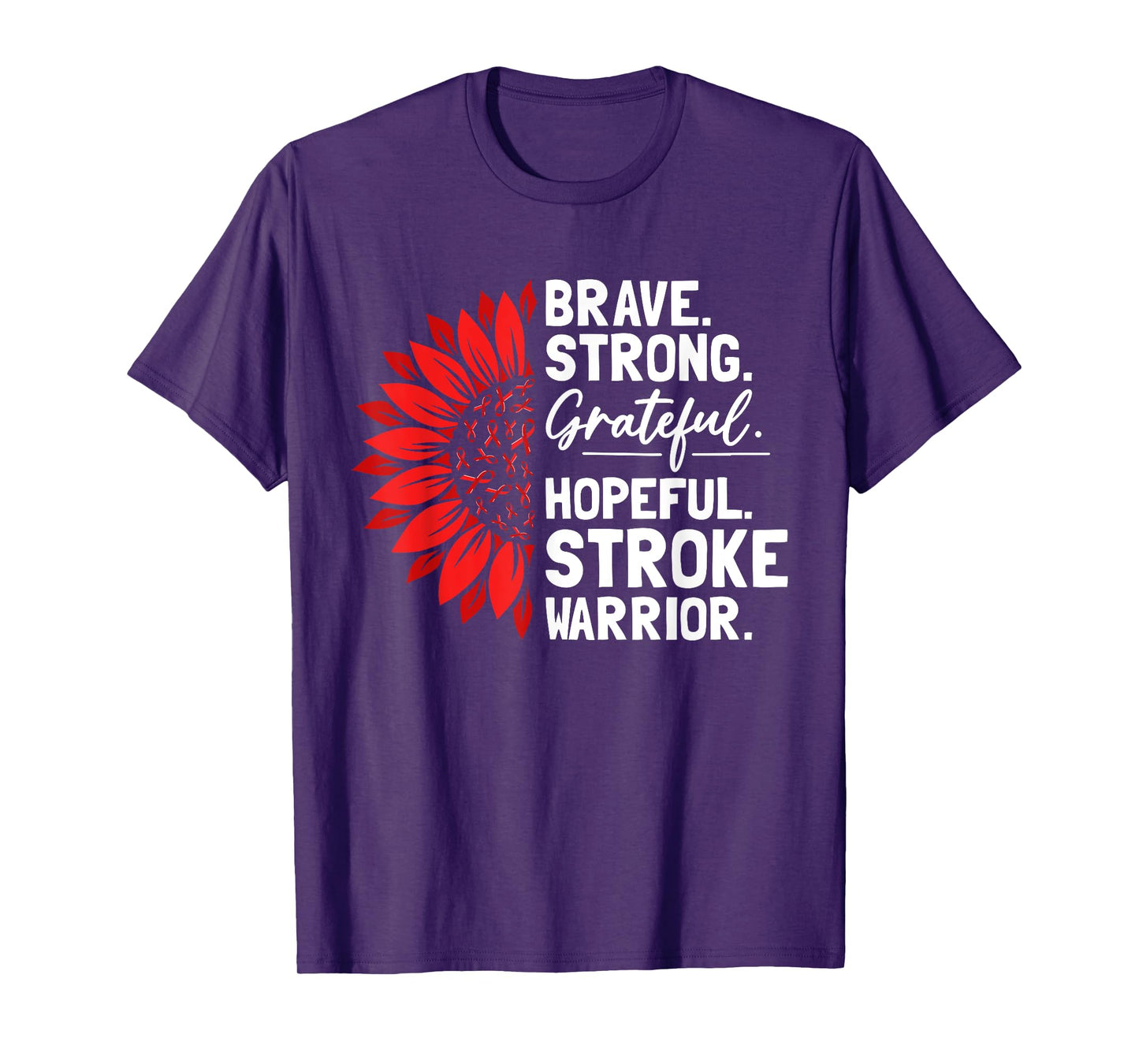 Stroke Survivor Pride Stroke Awareness Strong Stroke Warrior T-Shirt