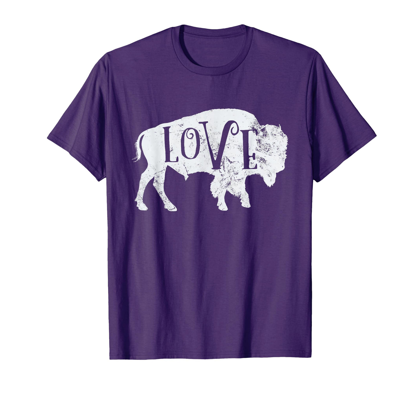 Love American Bison Buffalo Lover Wildlife Outdoor T-Shirt