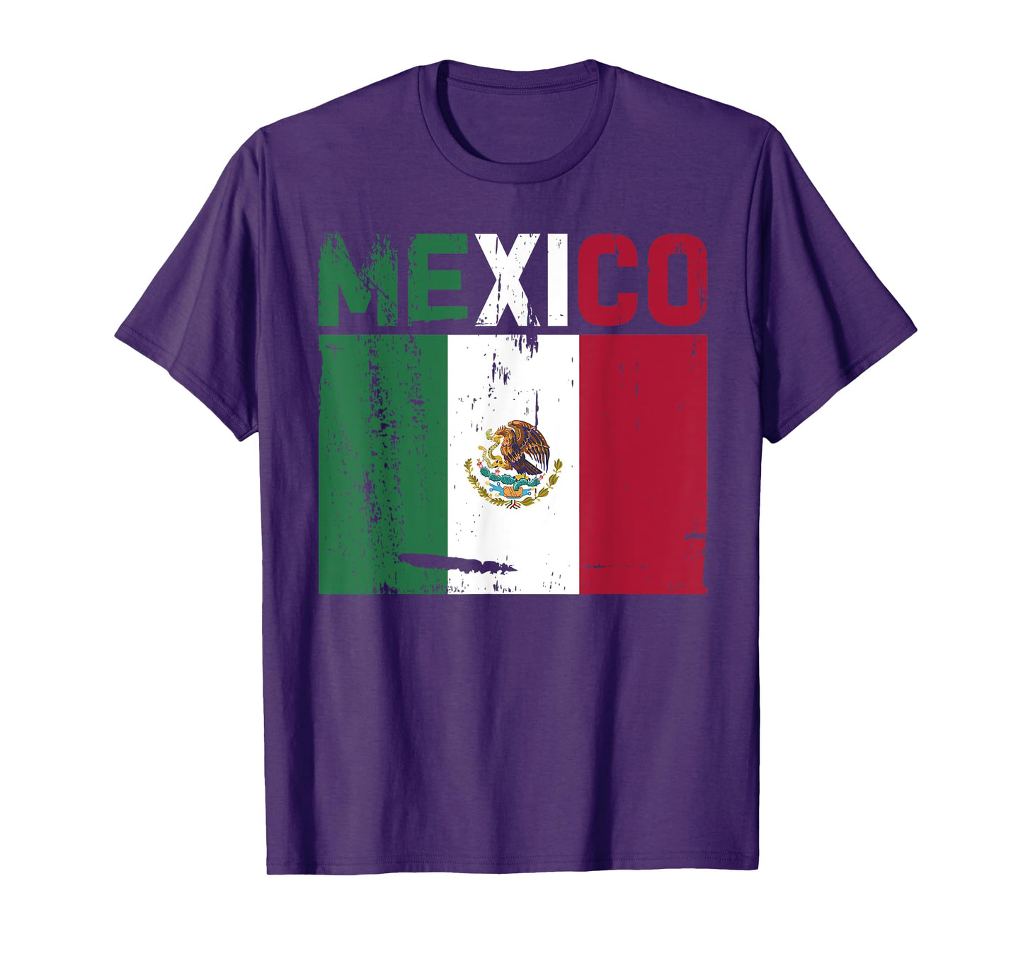 Mexico Vintage Mexican Flag Pride Hat Jersey T-Shirt