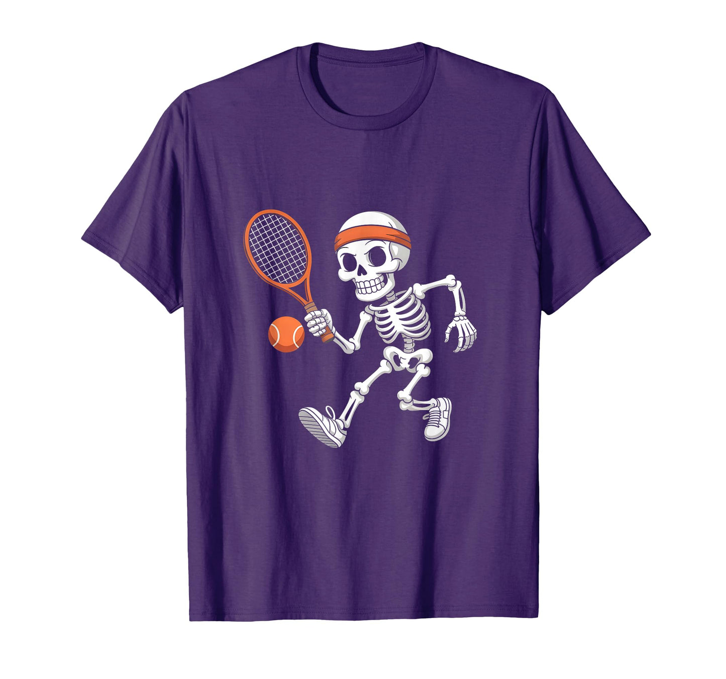 Tennis Skeleton Halloween T-Shirt