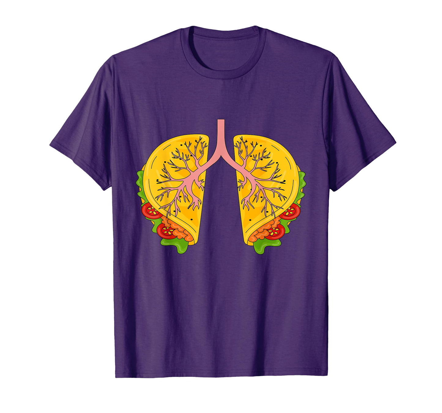 Happy Cinco De Mayo Taco Lungs Respiratory Therapist RT T-Shirt