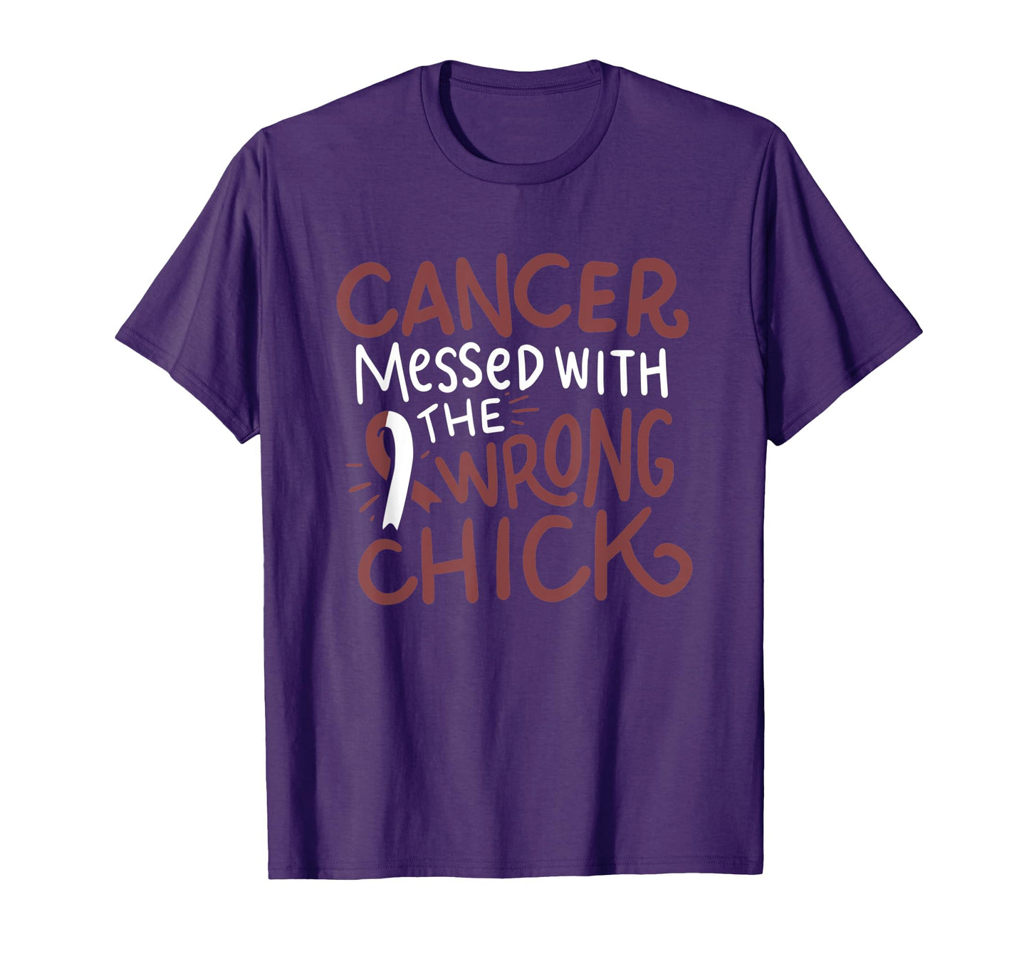 Head Neck Cancer Fighter Chemo Gift White Burgundy Ribbon T-Shirt