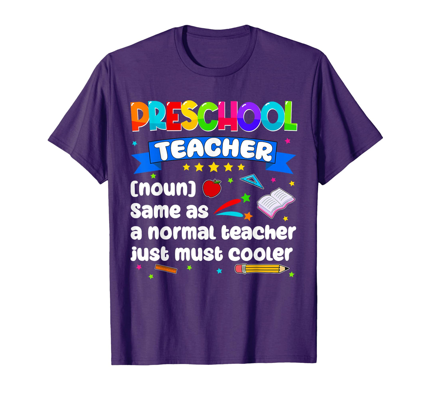 Preschool Teacher First Day Of School Womens Mens Gifts Tee T-Shirt