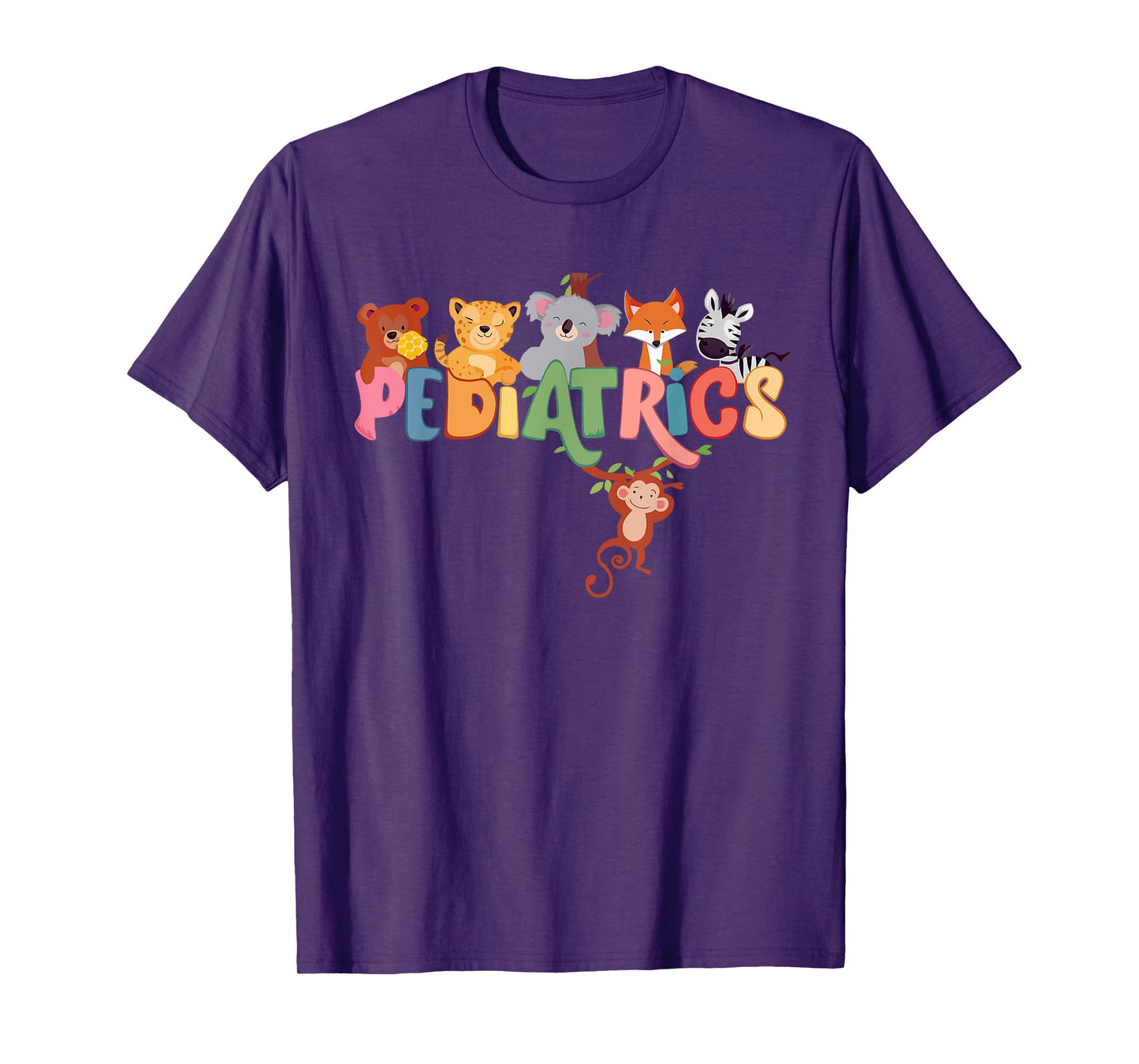 Pediatric Nurse PEDS Nursing Appreciation Pediatric Animal T-Shirt