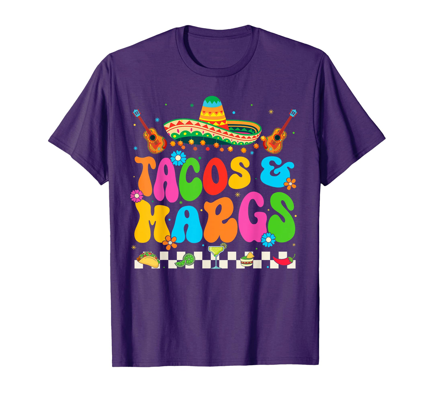 Cinco De Mayo Tacos And Margs Mexican Fiesta Party T-Shirt