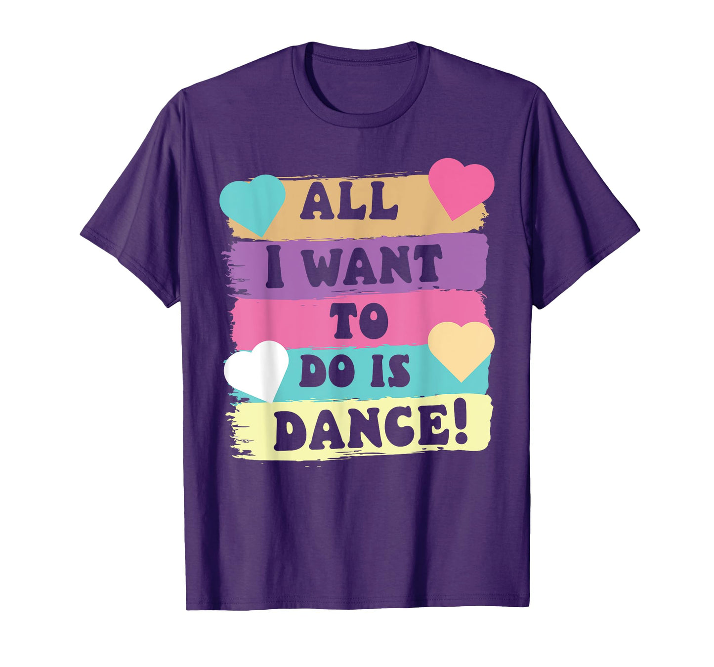 All I Want To Do Is Dance Hip Hop HipHop Dancer Breakdancing T-Shirt