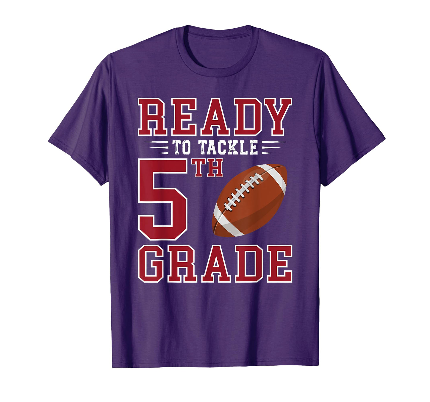 Ready to Tackle 5th Grade Back to School First Day of School T-Shirt