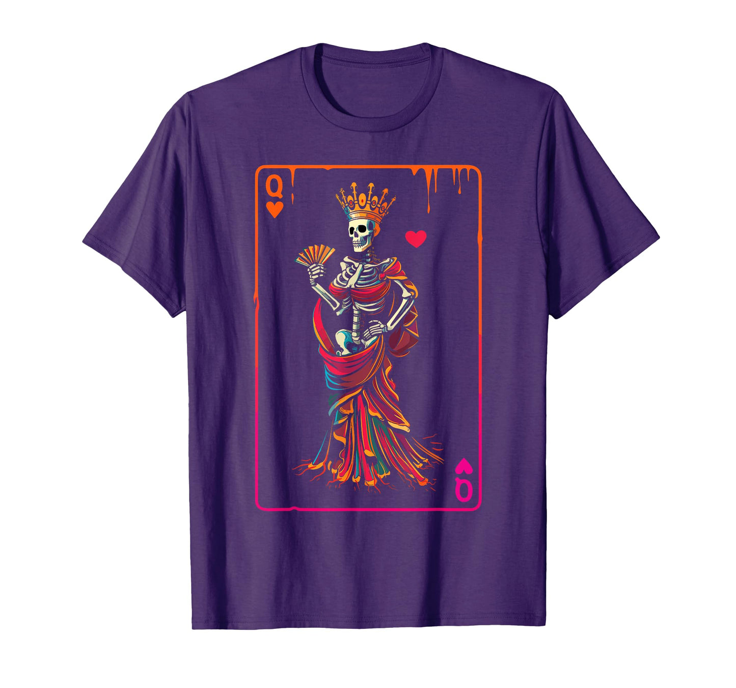 Queen of Hearts Halloween Costume Valentines Card Couple Set T-Shirt