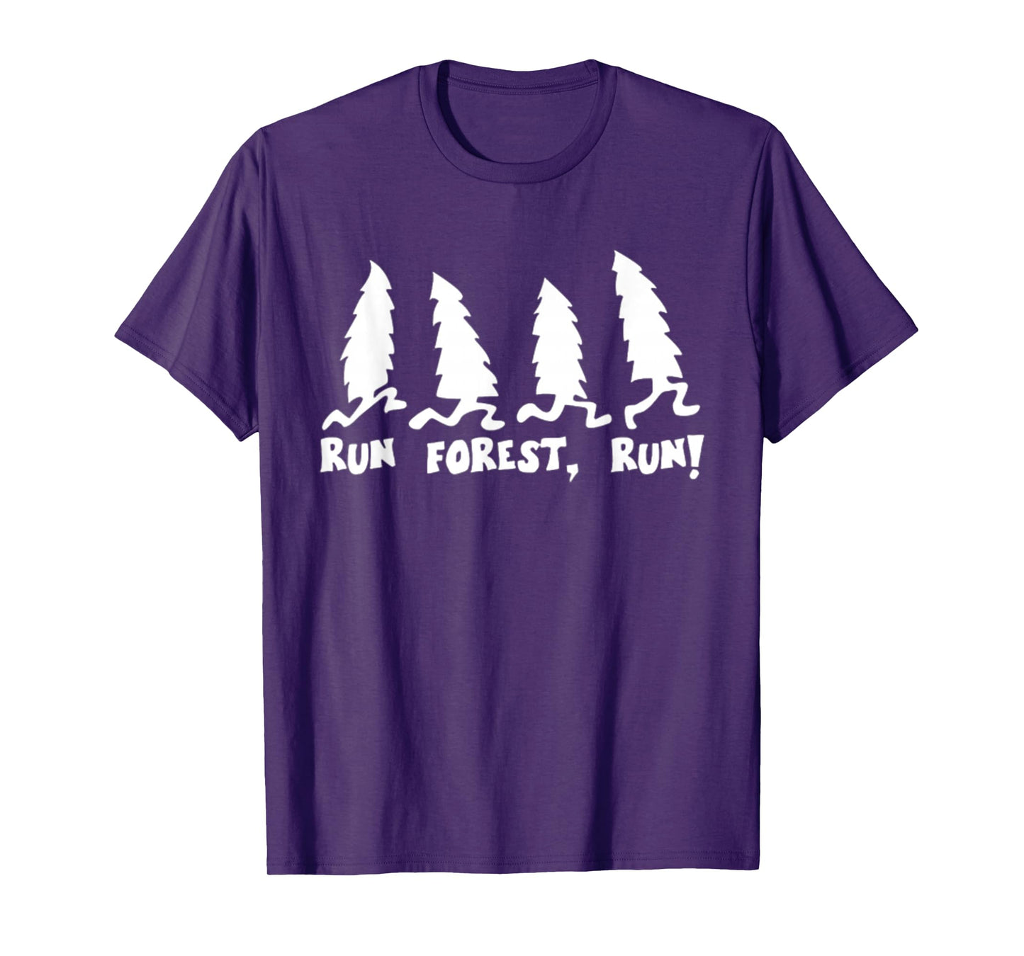 Run Forest Run Funny Hiking Tshirt I Love Nature Wanderlust T-Shirt