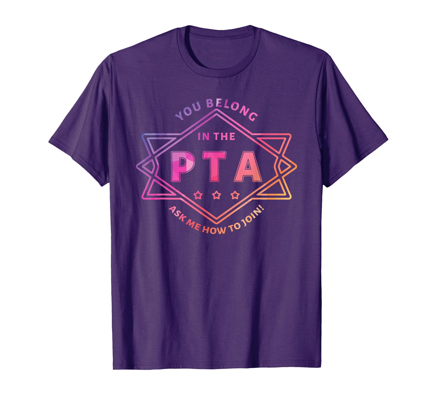 PTA Promotion Graphic - School Parent Teacher Association Men Women Girls Kids T-Shirt