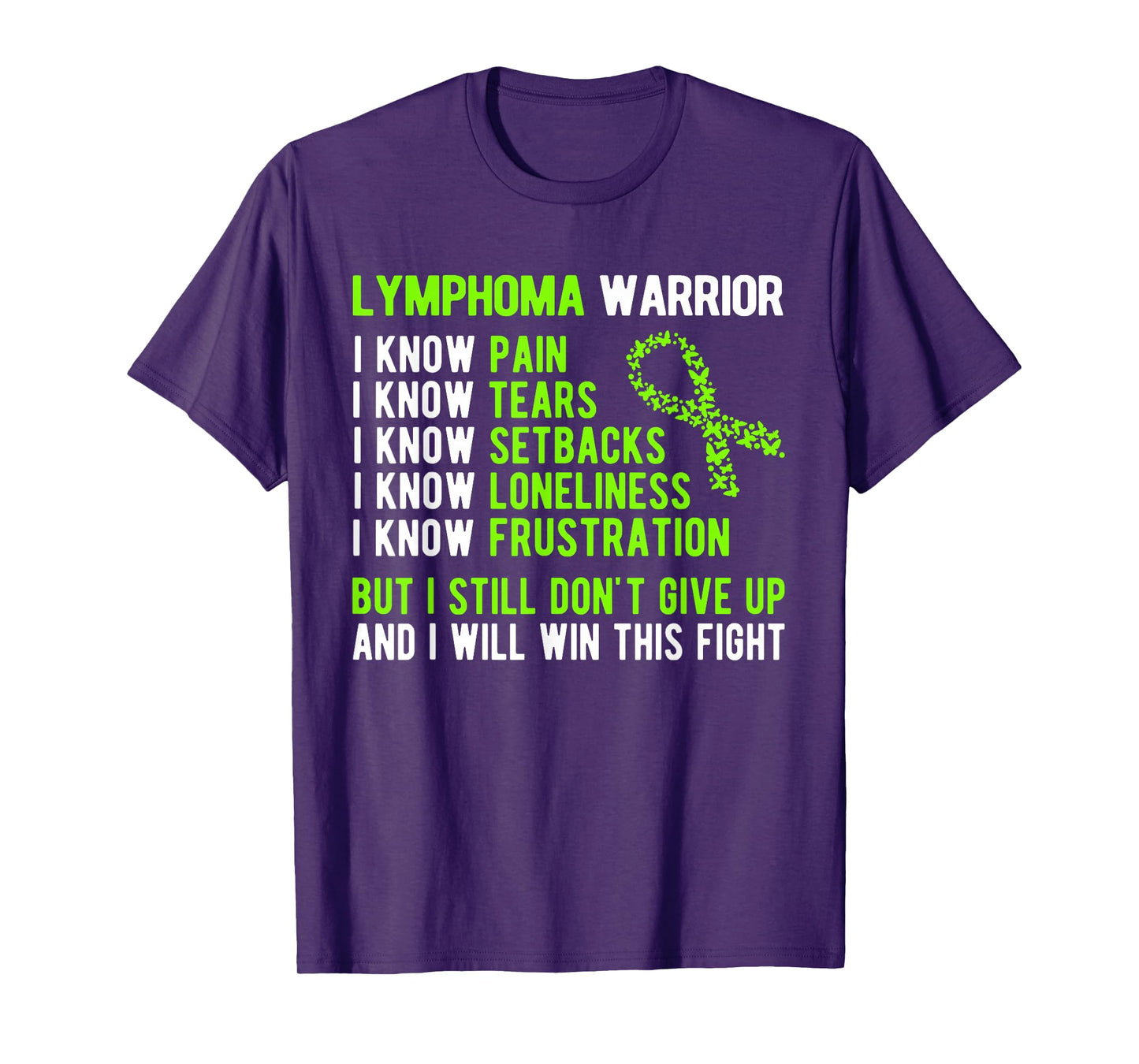 Lymphoma Warrior Lymphoma Awareness T-Shirt