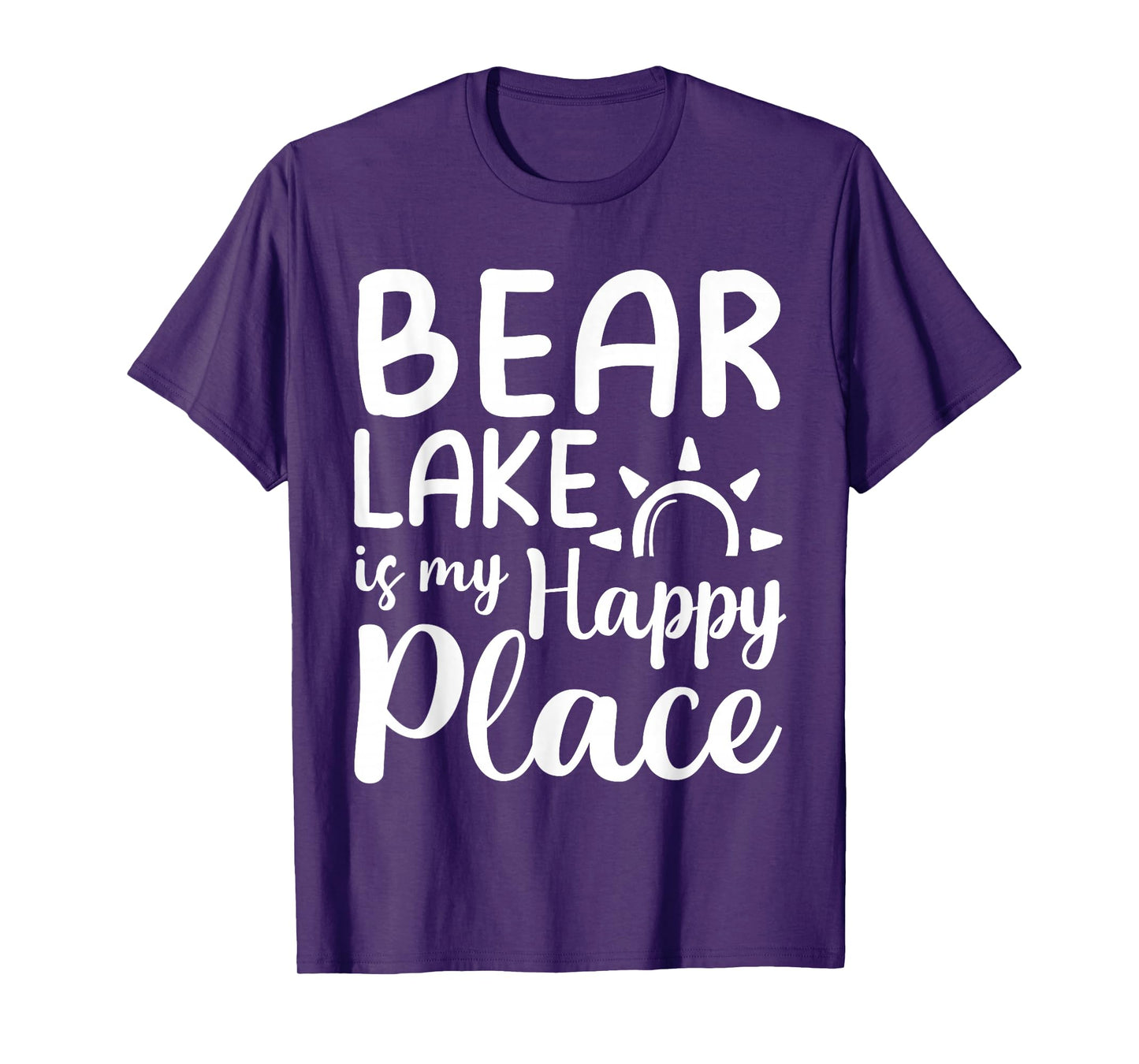 Bear Lake Is My Happy Place - Camping Nature Outdoor Lake T-Shirt