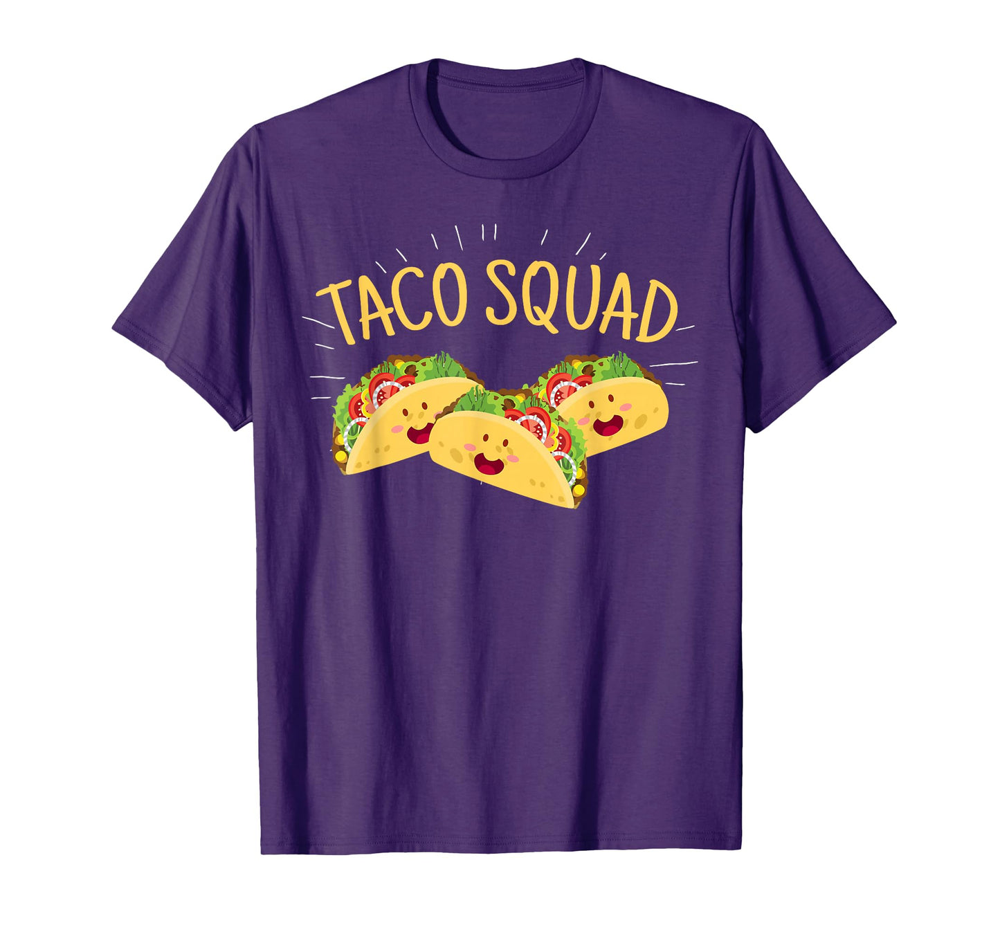 Funny Taco Squad T-Shirt Cute Mexican Food Lover Tee Gift T-Shirt