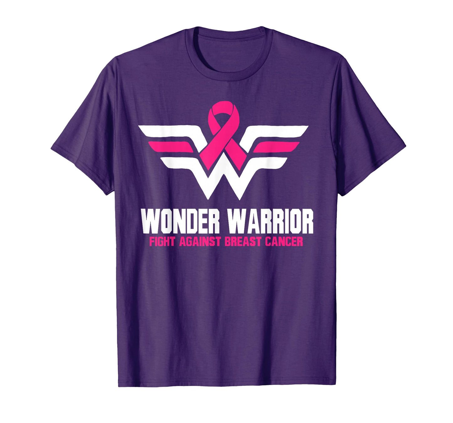 Super Hero Breast Cancer T-Shirt For Women T-Shirt