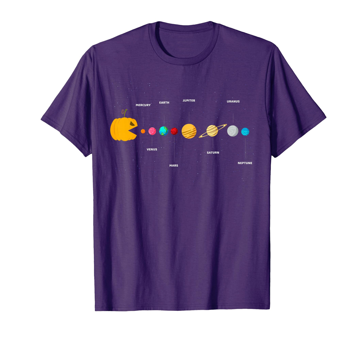 Funny Solar System Astronauts Space Video Games Halloween T-Shirt