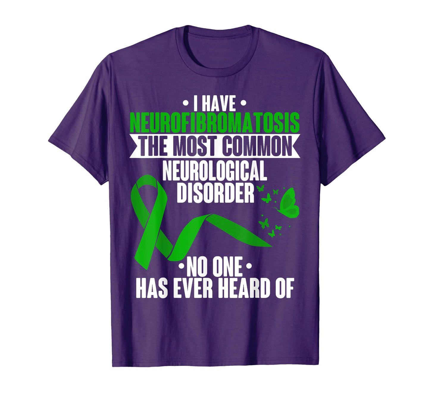Neurofibromatosis Awareness Neurological Disorder Ribbon T-Shirt