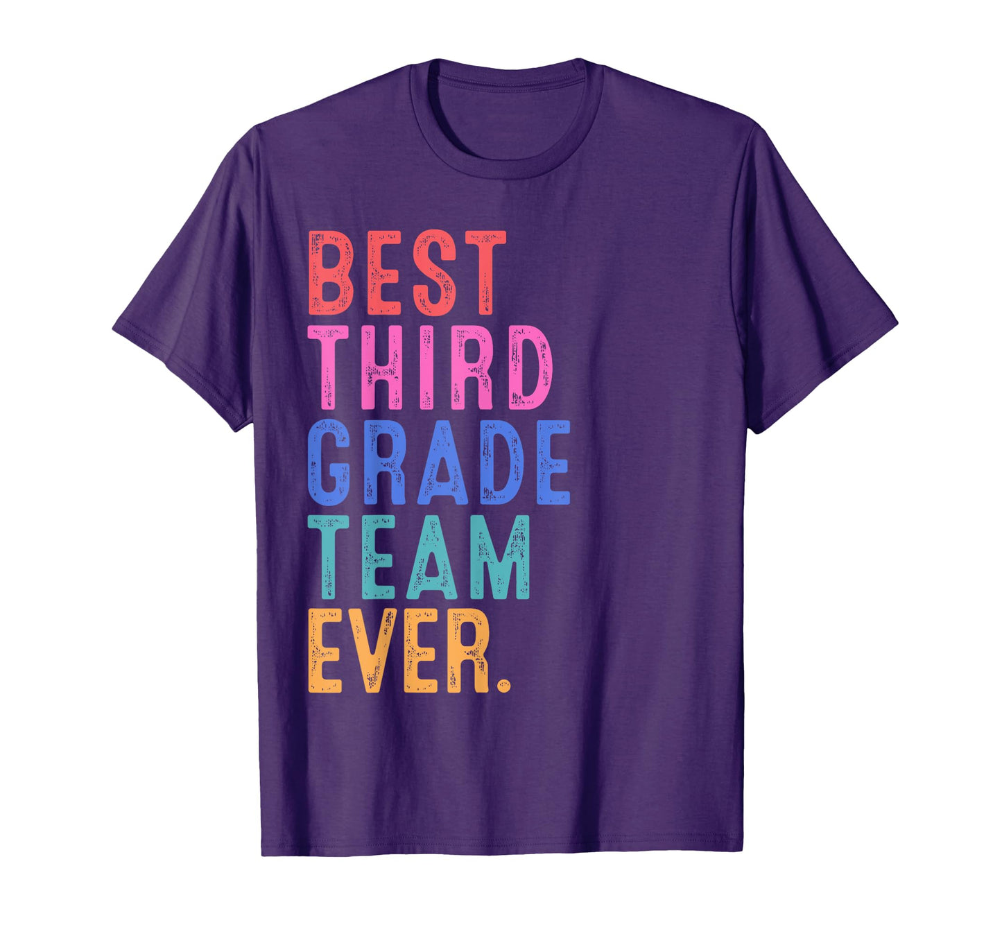 Best Third Grade Team Ever Third Grade Vibes Back To School T-Shirt