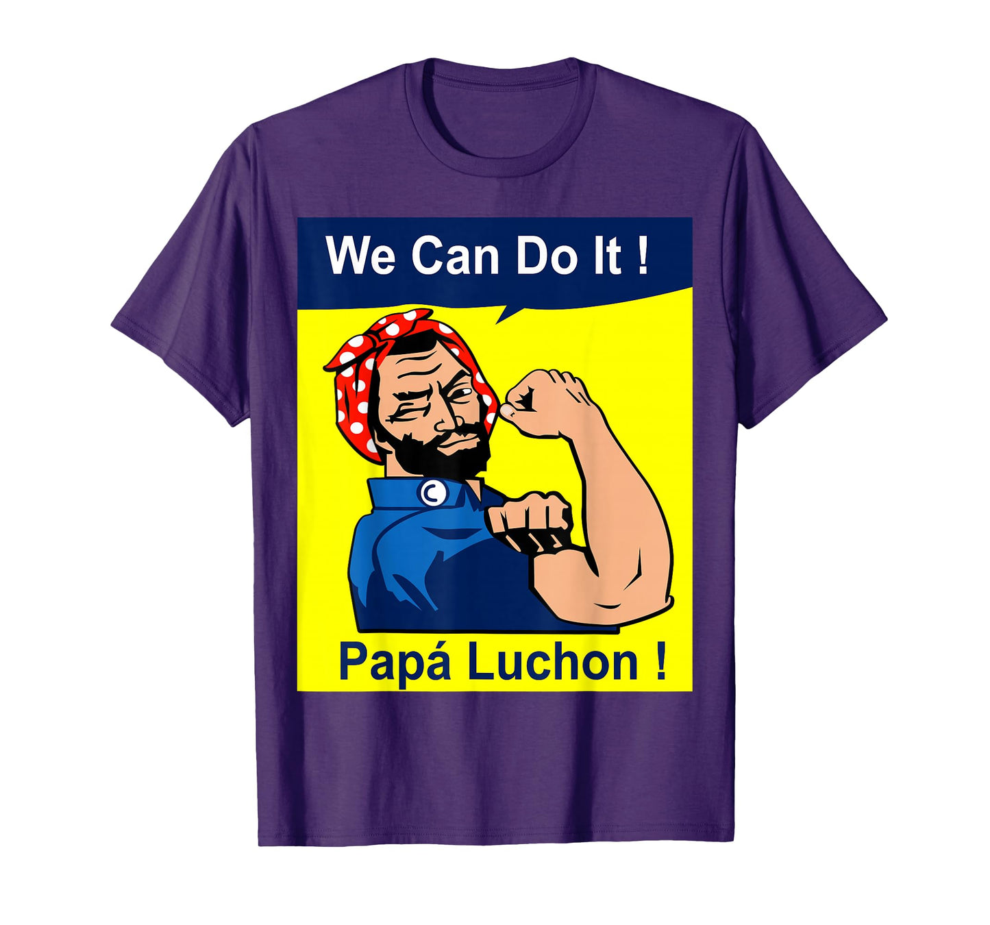 El Papa Mas Chingon | Papa Luchon Mexican Dad Father's Day T-Shirt