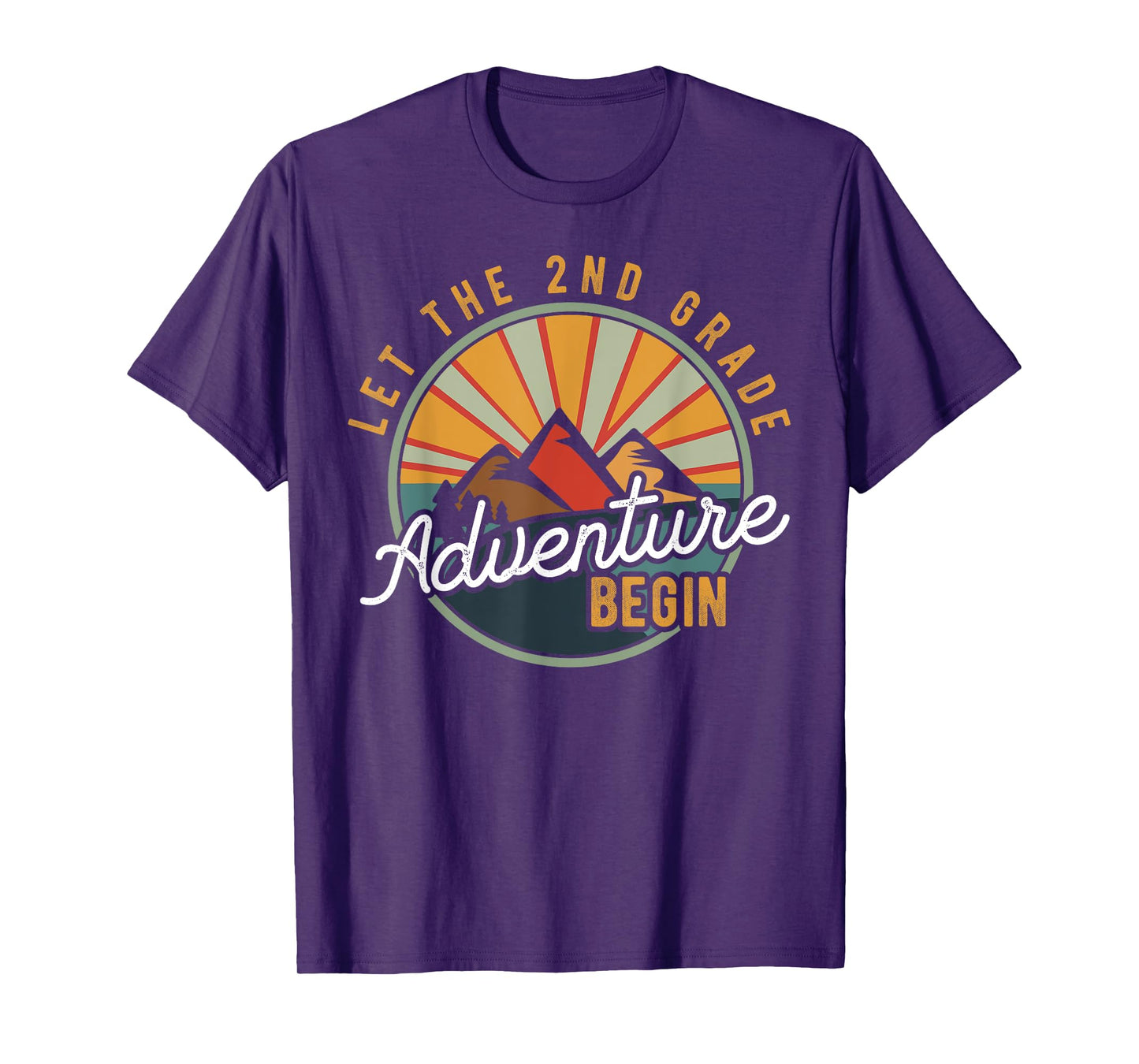 Let the 2nd Grade Adventure Begin Second Grade Teacher T-Shirt