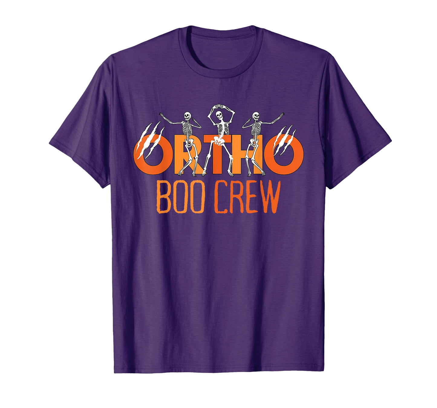 Cute Ortho Squad Spooky Ortho Orthopedic Boo Crew Halloween T-Shirt