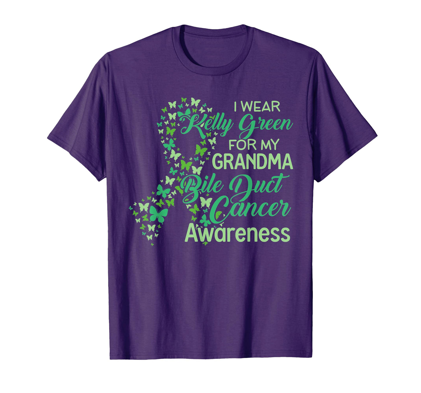 I wear Kelly Green for my Grandma Gallbladder Cancer T-Shirt