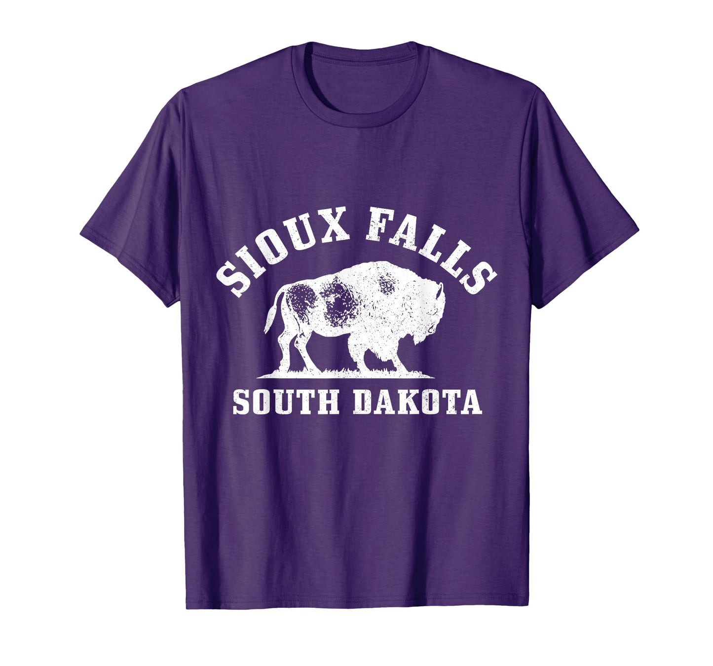 Sioux Falls South Dakota Bison Buffalo National Park Vintage T-Shirt