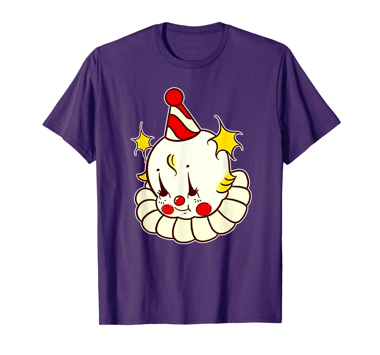 Kewpie Baby Birthday Clown T-Shirt