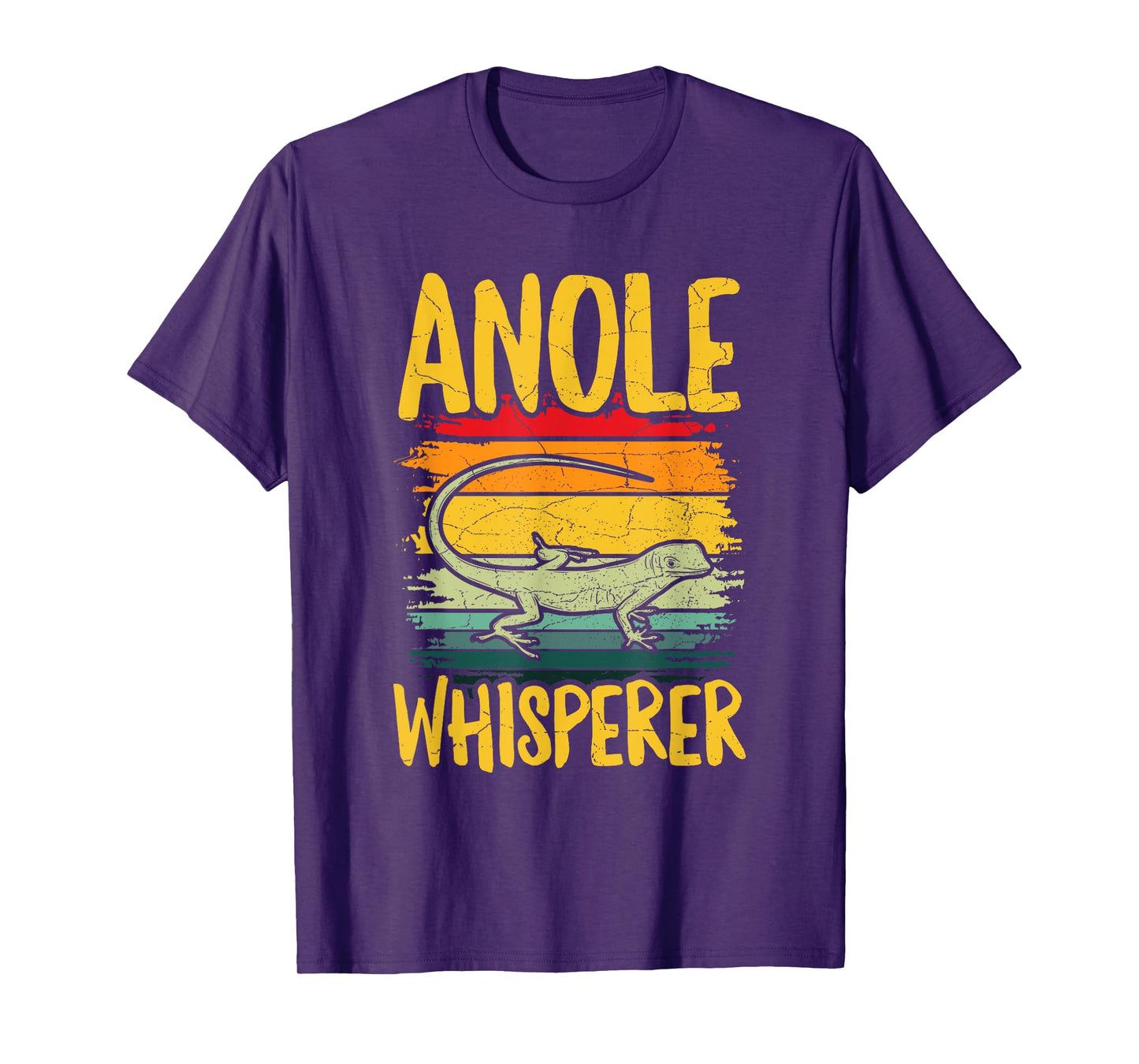 Anole Whisperer Quote for a Green Anole expert T-Shirt