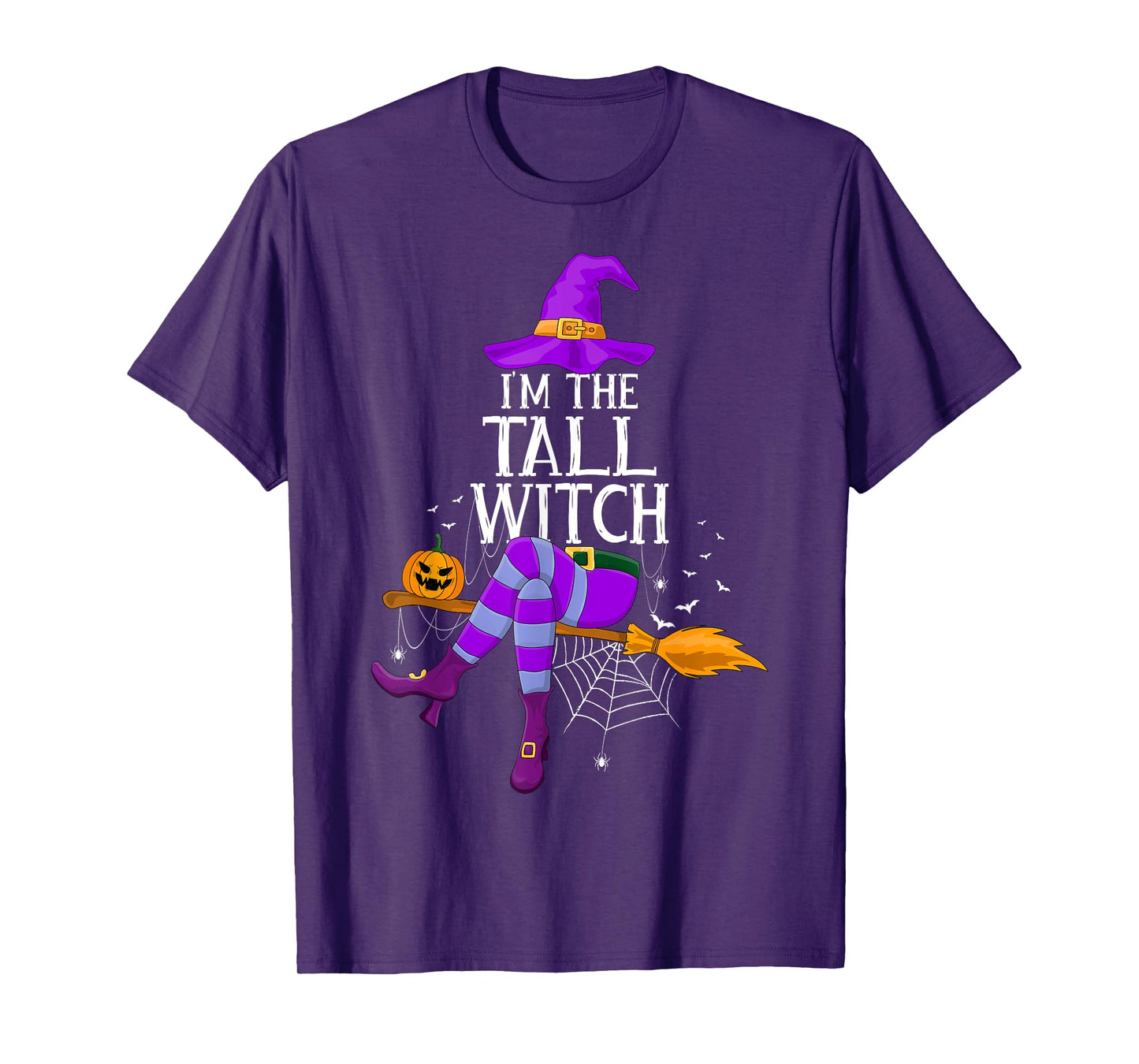 Matching Family Costume I'm The Tall Witch Halloween T-Shirt