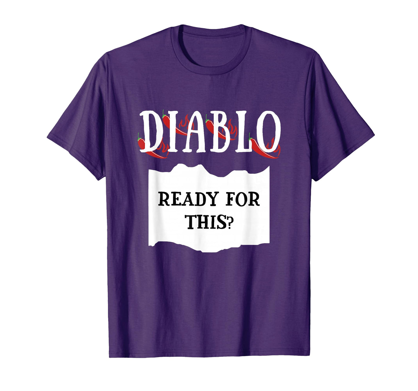 Ready For This Diablo Hot Sauce Group Costume T-Shirt