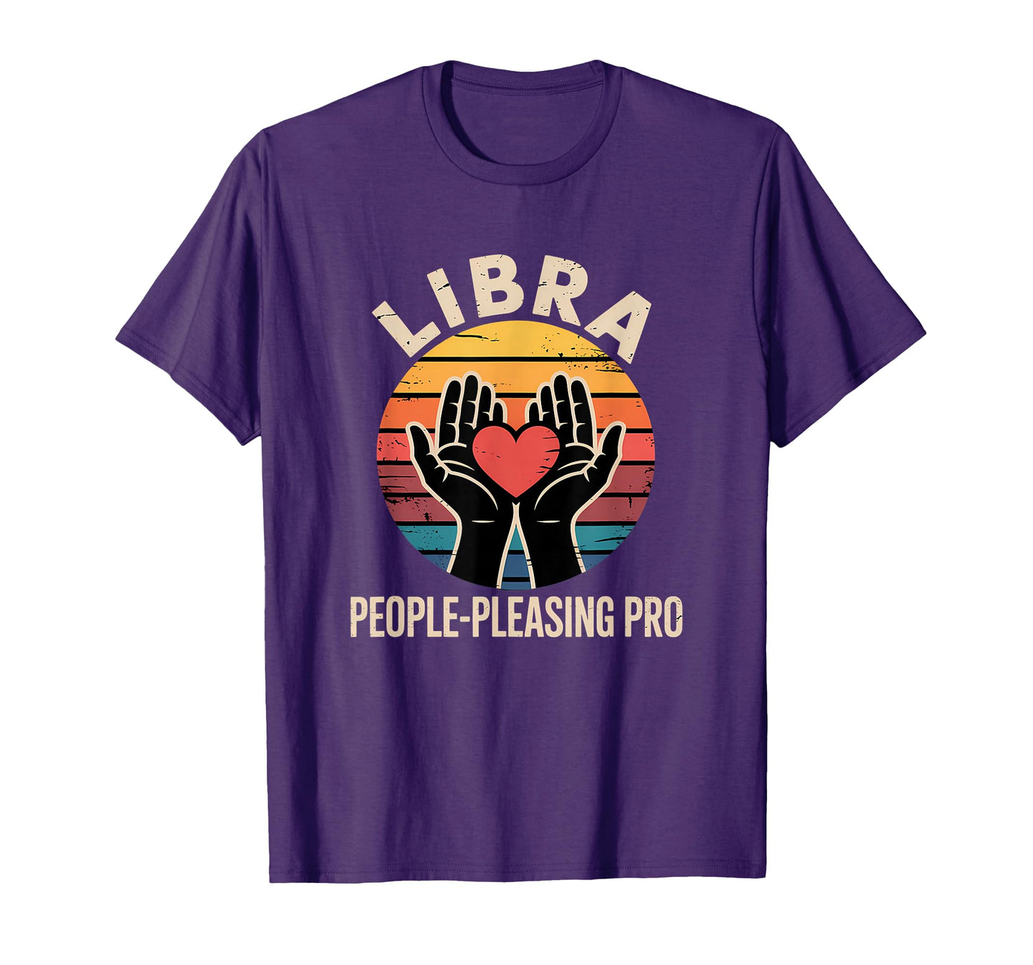 Vintage Libra Horoscope Design - People-Pleasing Pro T-Shirt