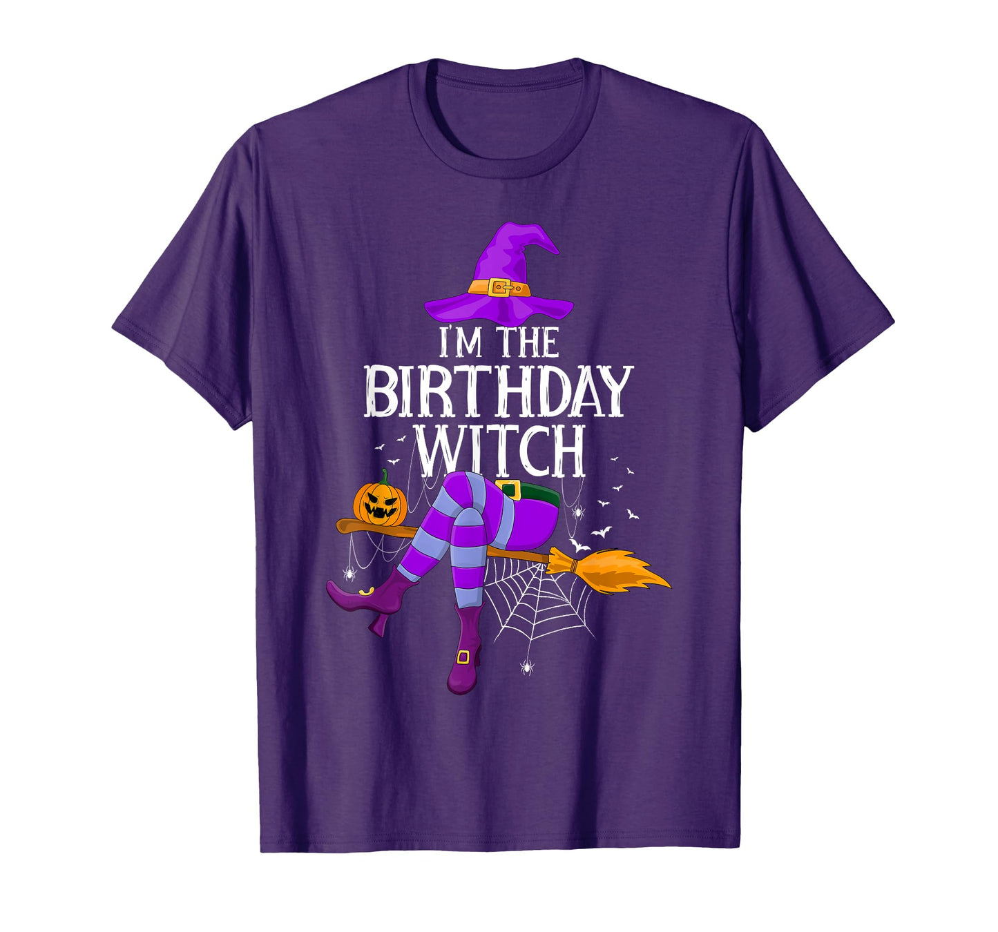 Matching Family Costume I'm The Birthday Witch Halloween T-Shirt