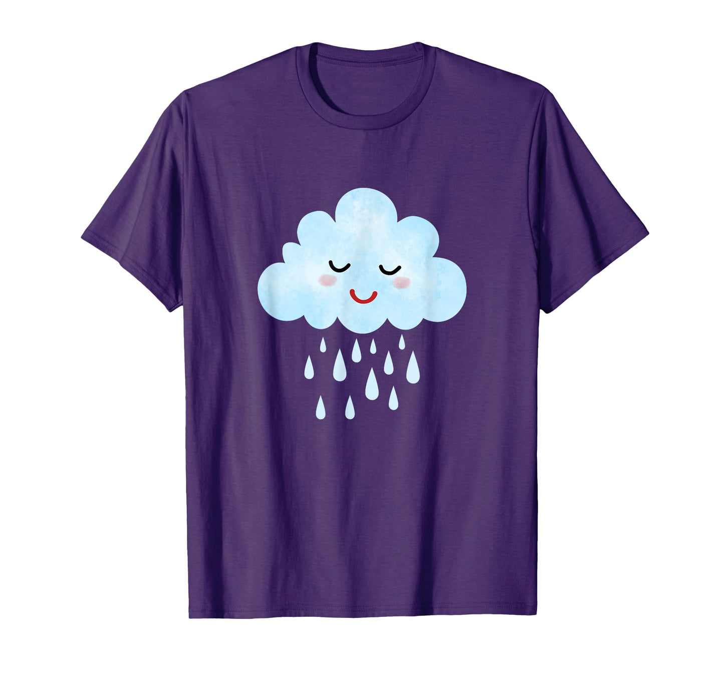 Cloud Rain Sky Nature Clouding IT Computing Men Women Kids T-Shirt